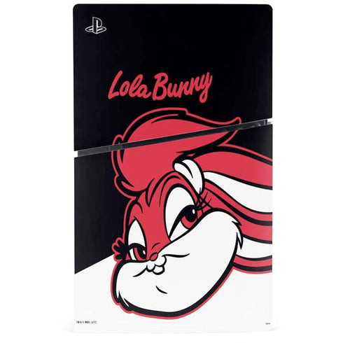 Looney Tunes Retro Lola Bunny PS5 Slim Disk Bundle Skin
