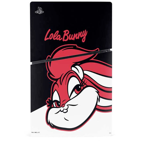 Looney Tunes Retro Lola Bunny PS5 Slim Disk Console Skin