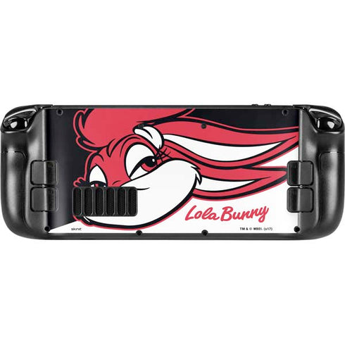Looney Tunes Retro Lola Bunny Steam Deck Handheld Gaming Computer Skin