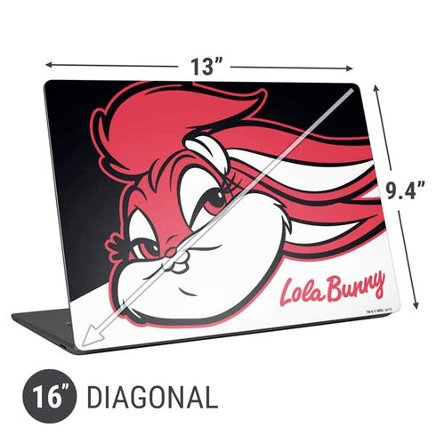 Looney Tunes Retro Lola Bunny Universal Laptop 16in (13 x 9.4in) Skin