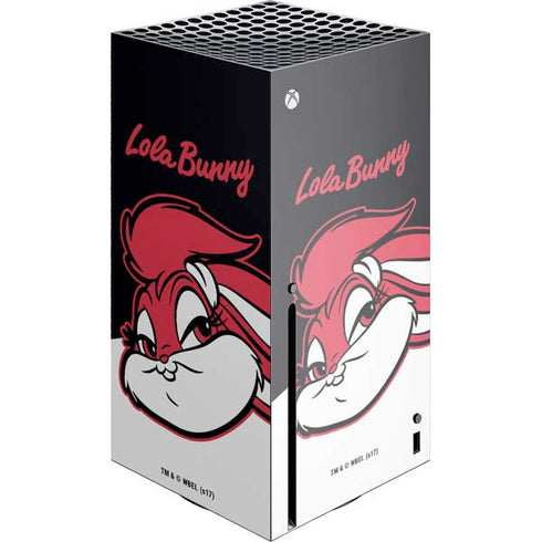 Looney Tunes Retro Lola Bunny Xbox Series X Console Skin