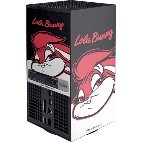 Looney Tunes Retro Lola Bunny Xbox Series X Console Skin