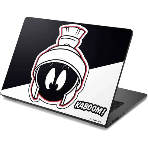 Looney Tunes Retro Marvin The Martian Dell Chromebook Skin