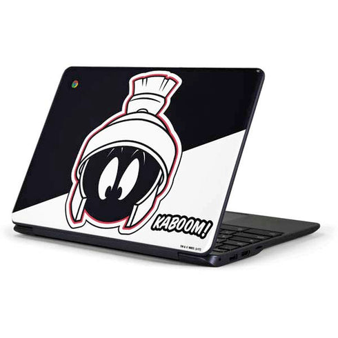 Looney Tunes Retro Marvin The Martian Samsung Chromebook Skin