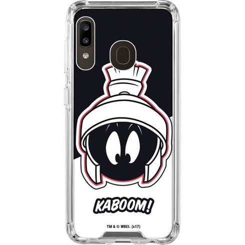 Looney Tunes Retro Marvin The Martian Galaxy A30 Clear Case