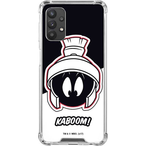 Looney Tunes Retro Marvin The Martian Galaxy A32 5G Clear Case