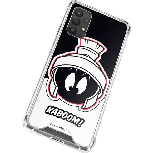 Looney Tunes Retro Marvin The Martian Galaxy A32 5G Clear Case