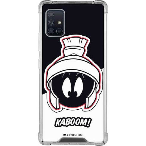Looney Tunes Retro Marvin The Martian Galaxy A51 5G Clear Case