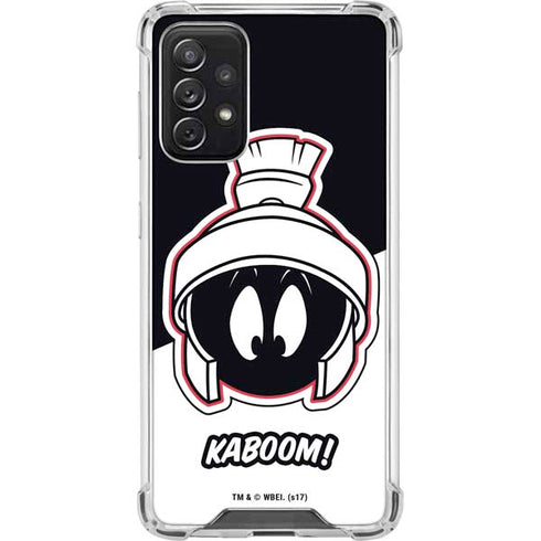 Looney Tunes Retro Marvin The Martian Galaxy A72 5G Clear Case