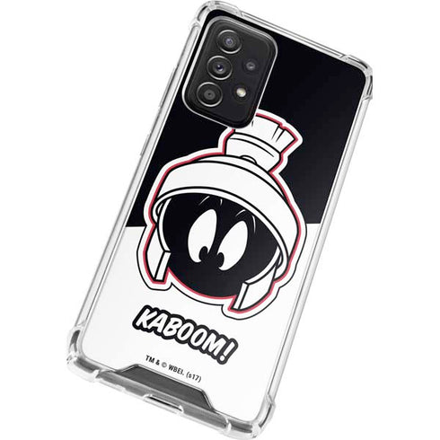 Looney Tunes Retro Marvin The Martian Galaxy A72 5G Clear Case