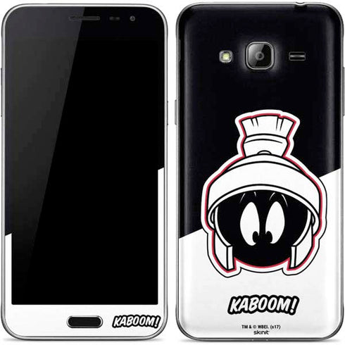 Looney Tunes Retro Marvin The Martian Galaxy J3 Skin