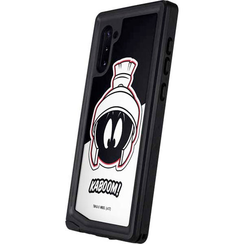 Looney Tunes Retro Marvin The Martian Galaxy Note 10 Waterproof Case