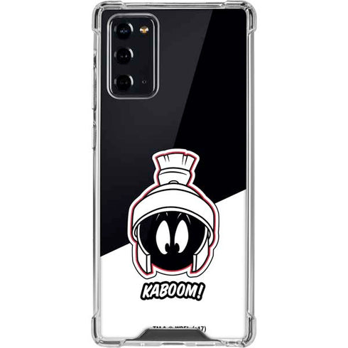 Looney Tunes Retro Marvin The Martian Galaxy Note20 5G Clear Case