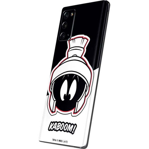 Looney Tunes Retro Marvin The Martian Galaxy Note20 5G Skin