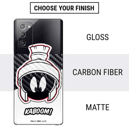 Looney Tunes Retro Marvin The Martian Galaxy Note20 5G Skin