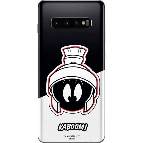 Looney Tunes Retro Marvin The Martian Galaxy S10 Plus Skin