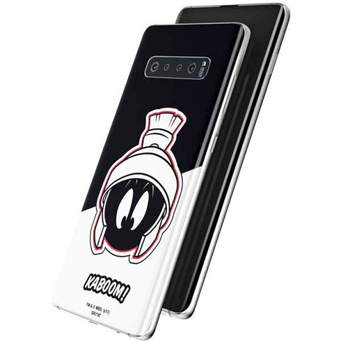 Looney Tunes Retro Marvin The Martian Galaxy S10 Skin
