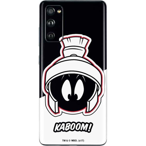 Looney Tunes Retro Marvin The Martian Galaxy S20 Fan Edition Skin