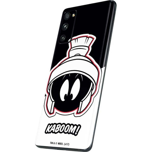Looney Tunes Retro Marvin The Martian Galaxy S20 Fan Edition Skin