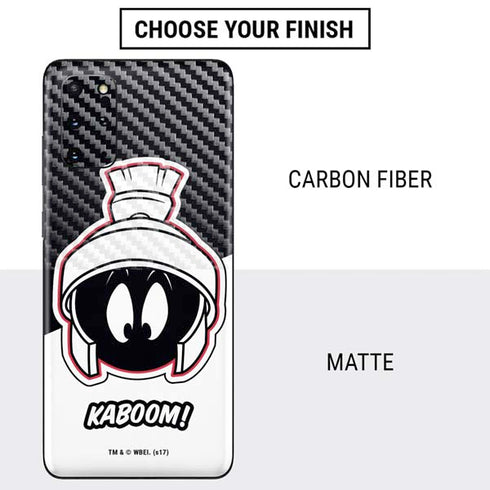 Looney Tunes Retro Marvin The Martian Galaxy S20 Plus Skin