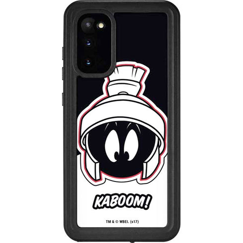 Looney Tunes Retro Marvin The Martian Galaxy S20 Waterproof Case
