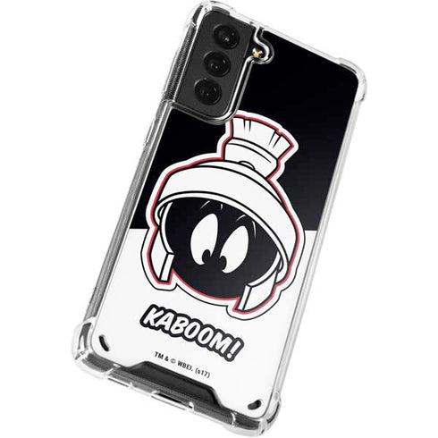 Looney Tunes Retro Marvin The Martian Galaxy S21 5G Clear Case