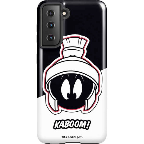 Looney Tunes Retro Marvin The Martian Galaxy S21 5G Pro Case