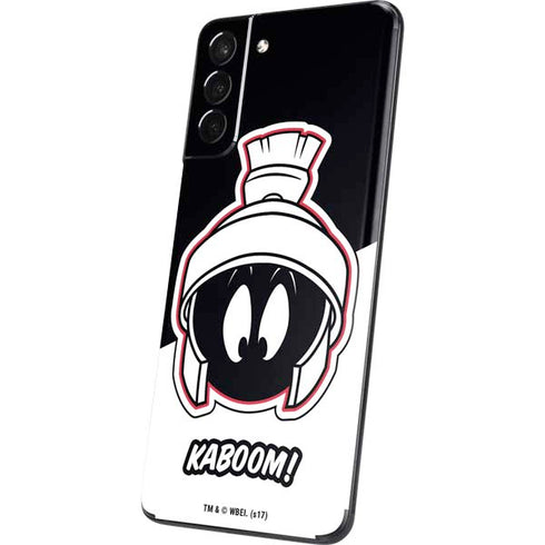 Looney Tunes Retro Marvin The Martian Galaxy S21 5G Skin