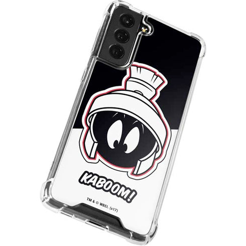 Looney Tunes Retro Marvin The Martian Galaxy S21 FE Clear Case