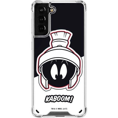 Looney Tunes Retro Marvin The Martian Galaxy S21 Plus 5G Clear Case