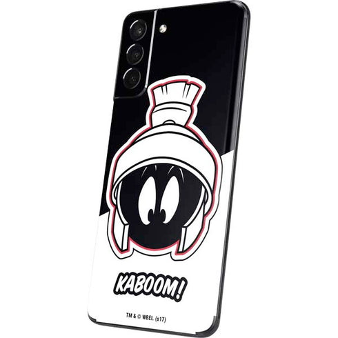 Looney Tunes Retro Marvin The Martian Galaxy S21 Plus 5G Skin