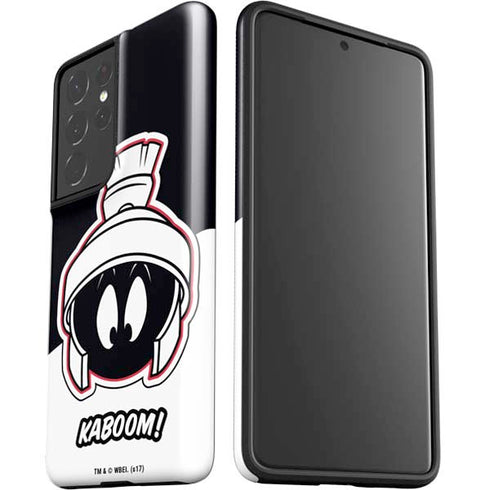 Looney Tunes Retro Marvin The Martian Galaxy S21 Ultra 5G Pro Case