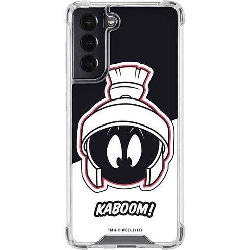 Looney Tunes Retro Marvin The Martian Galaxy S22 Clear Case