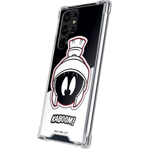 Looney Tunes Retro Marvin The Martian Galaxy S22 Ultra Clear Case