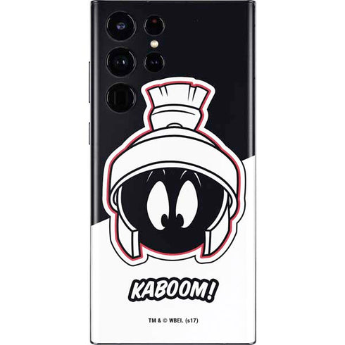 Looney Tunes Retro Marvin The Martian Galaxy S22 Ultra Skin
