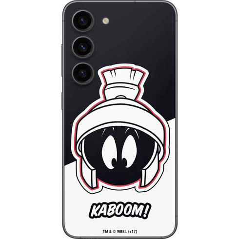 Looney Tunes Retro Marvin The Martian Galaxy S23 Skin