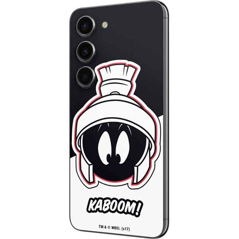 Looney Tunes Retro Marvin The Martian Galaxy S23 Skin