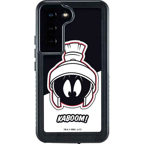 Looney Tunes Retro Marvin The Martian Galaxy S23 Waterproof Case