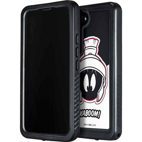 Looney Tunes Retro Marvin The Martian Galaxy S23 Waterproof Case
