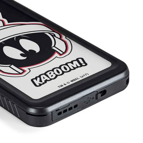 Looney Tunes Retro Marvin The Martian Galaxy S23 Waterproof Case