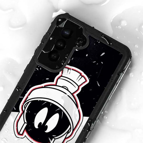 Looney Tunes Retro Marvin The Martian Galaxy S23 Waterproof Case