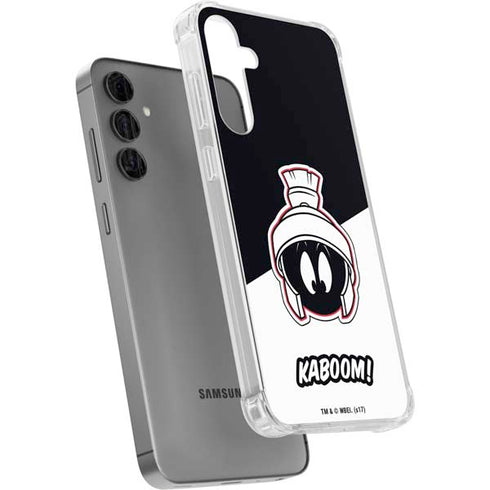 Looney Tunes Retro Marvin The Martian Galaxy S24 Plus Clear Case
