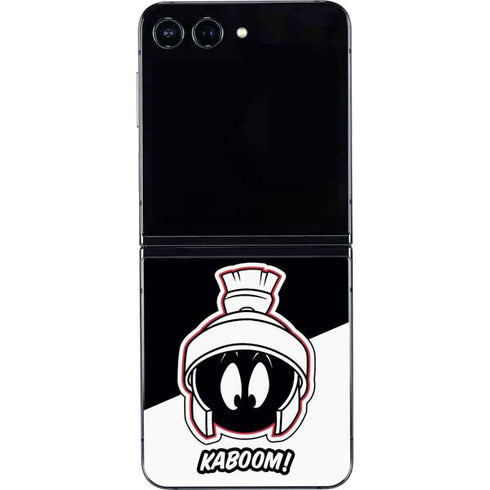Looney Tunes Retro Marvin The Martian Galaxy Z Flip5 5G Skin