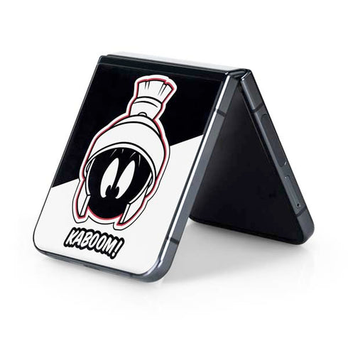 Looney Tunes Retro Marvin The Martian Galaxy Z Flip5 5G Skin