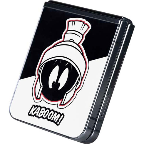 Looney Tunes Retro Marvin The Martian Galaxy Z Flip5 5G Skin