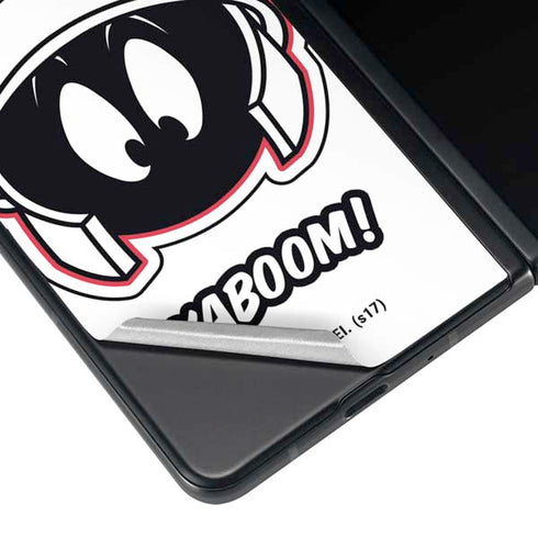 Looney Tunes Retro Marvin The Martian Galaxy Z Fold3 5G Skin