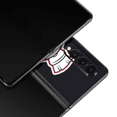 Looney Tunes Retro Marvin The Martian Galaxy Z Fold3 5G Skin