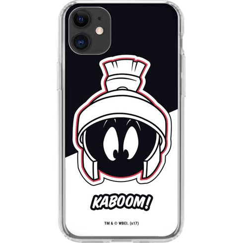 Looney Tunes Retro Marvin The Martian iPhone 11 Clear Case