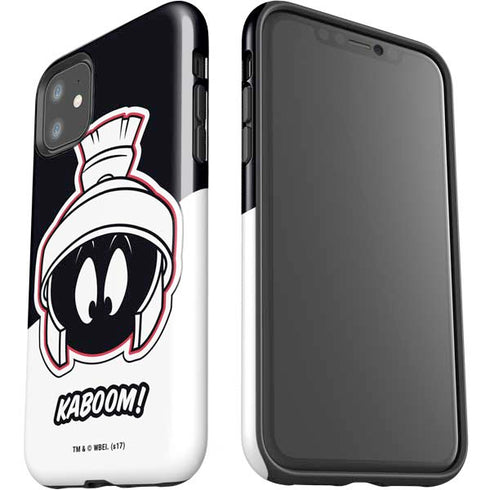 Looney Tunes Retro Marvin The Martian iPhone 11 Impact Case