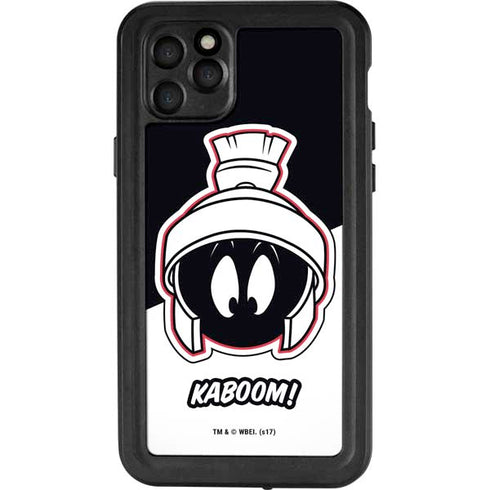 Looney Tunes Retro Marvin The Martian iPhone 11 Pro Max Waterproof Case